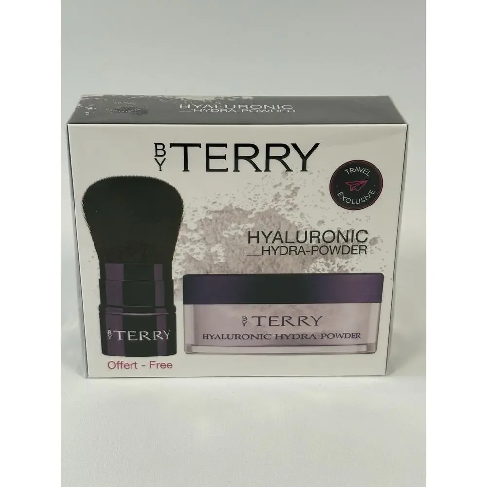 BY TERRY HYALURONIC HYDRA-POWDER BLURRING KABUKI RETRACTABLE FREE BRUSH .35oz$60
